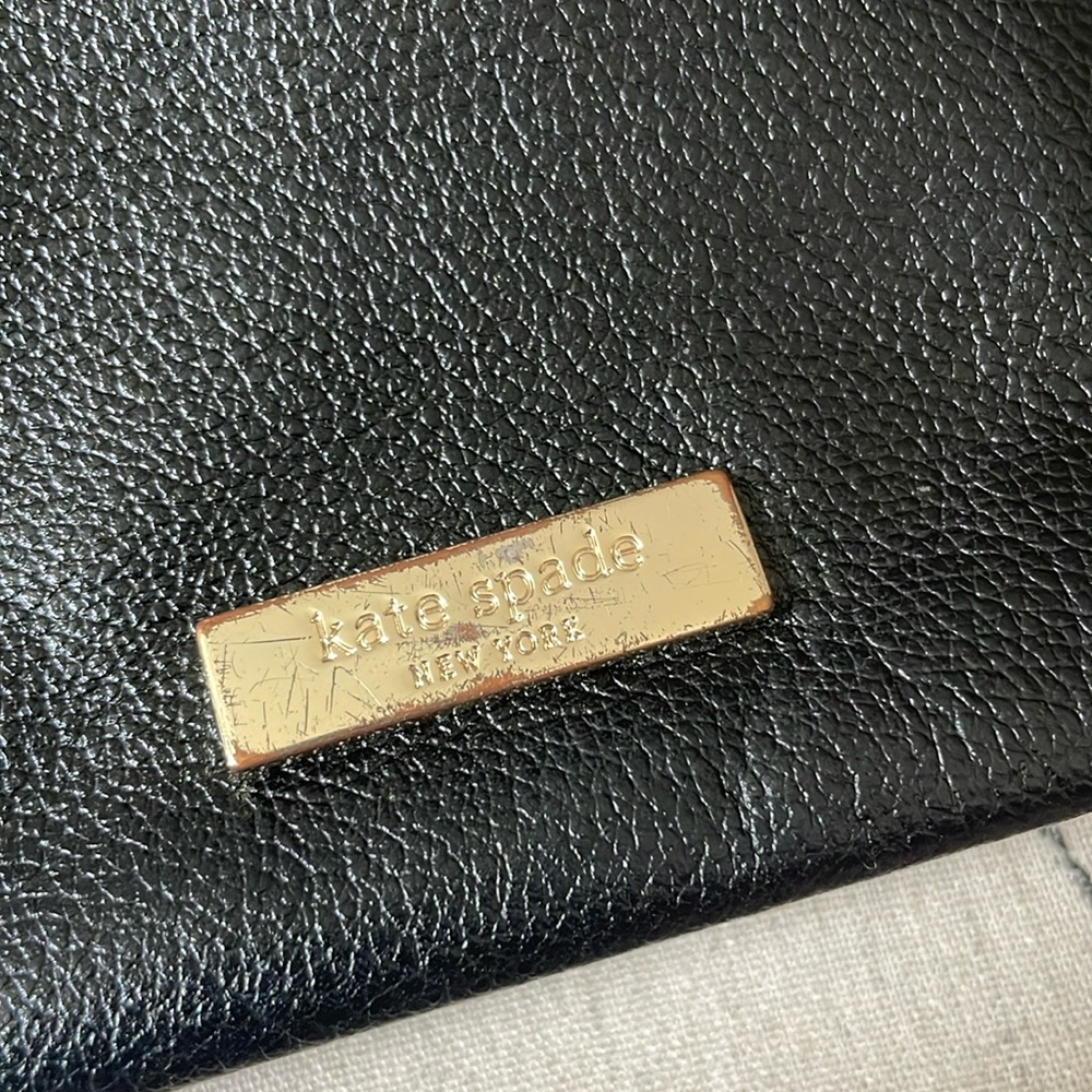 Kate Spade Villabella Celina Black Leather Crossbody - Picture 4 of 10